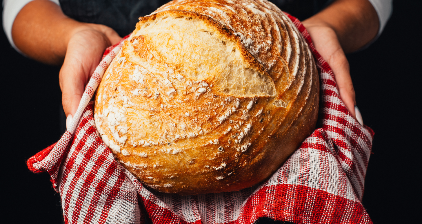 Eiweißbrot backen